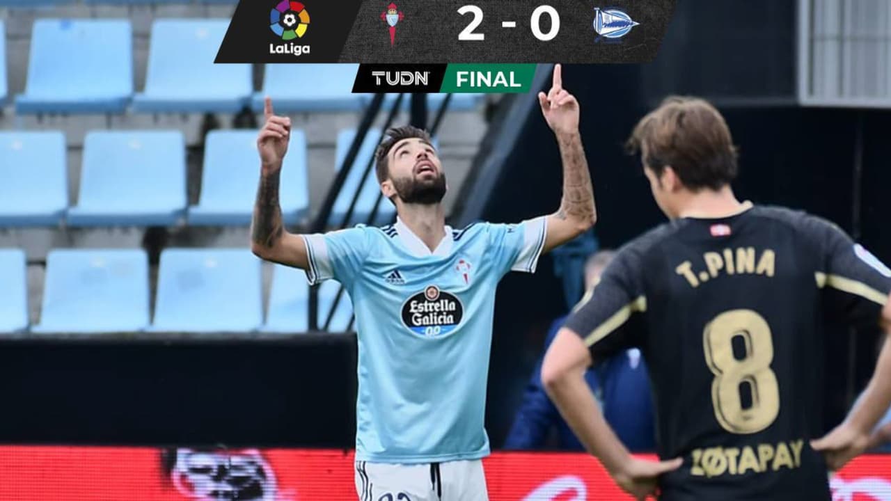 Celta hilvana su cuarta victoria en LaLiga tras vencer al Alavés