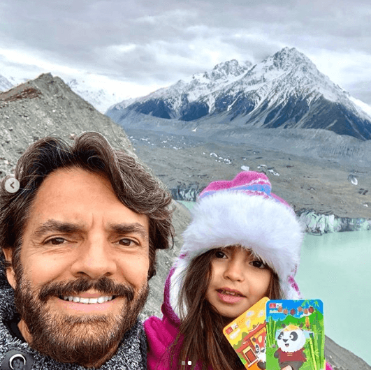 A través de su cuenta de Instagram el acto aseguró que lo mejor de su viaje fue la compañía.