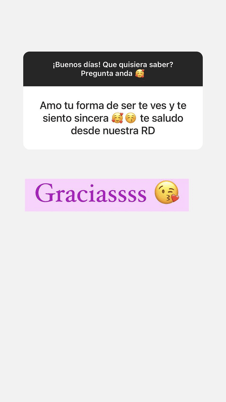 Cada esfuerzo ha valido la pena y los cumplidos en sus redes sociales.