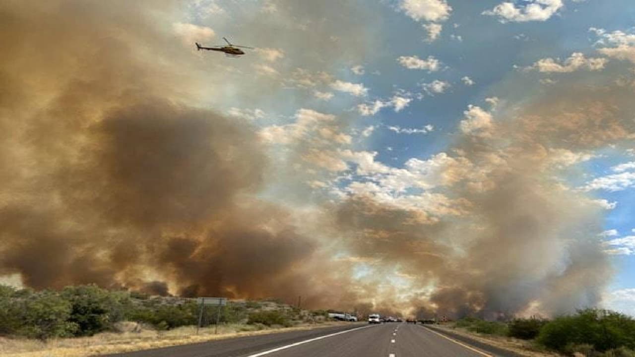 El incendio Bush es ahora el séptimo incendio forestal más grande en la historia de Arizona