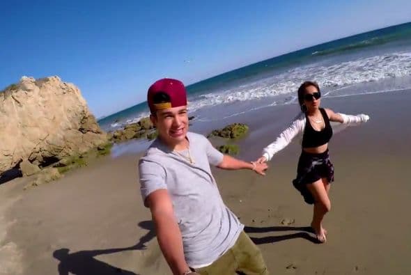 Y es que la pareja iba muy en serio... Incluso ella lo invitó a participar en su video 'Lovin so Hard'.