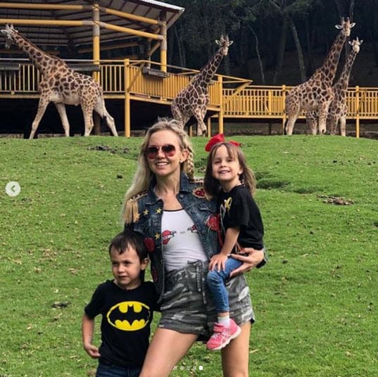 Christian y Selika son frutos de su segundo matrimonio con el torero Christian Aparicio.