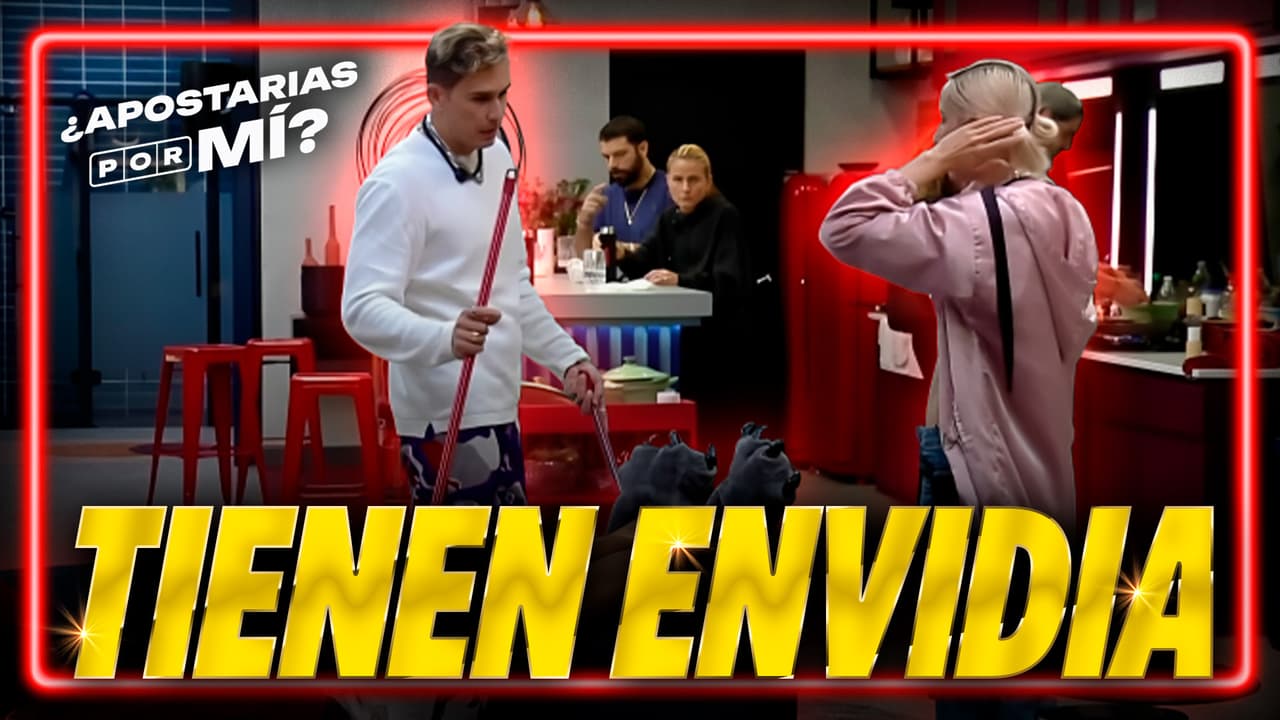 Gigi y David tienen encontronazo con El Malito por los pelos del baño