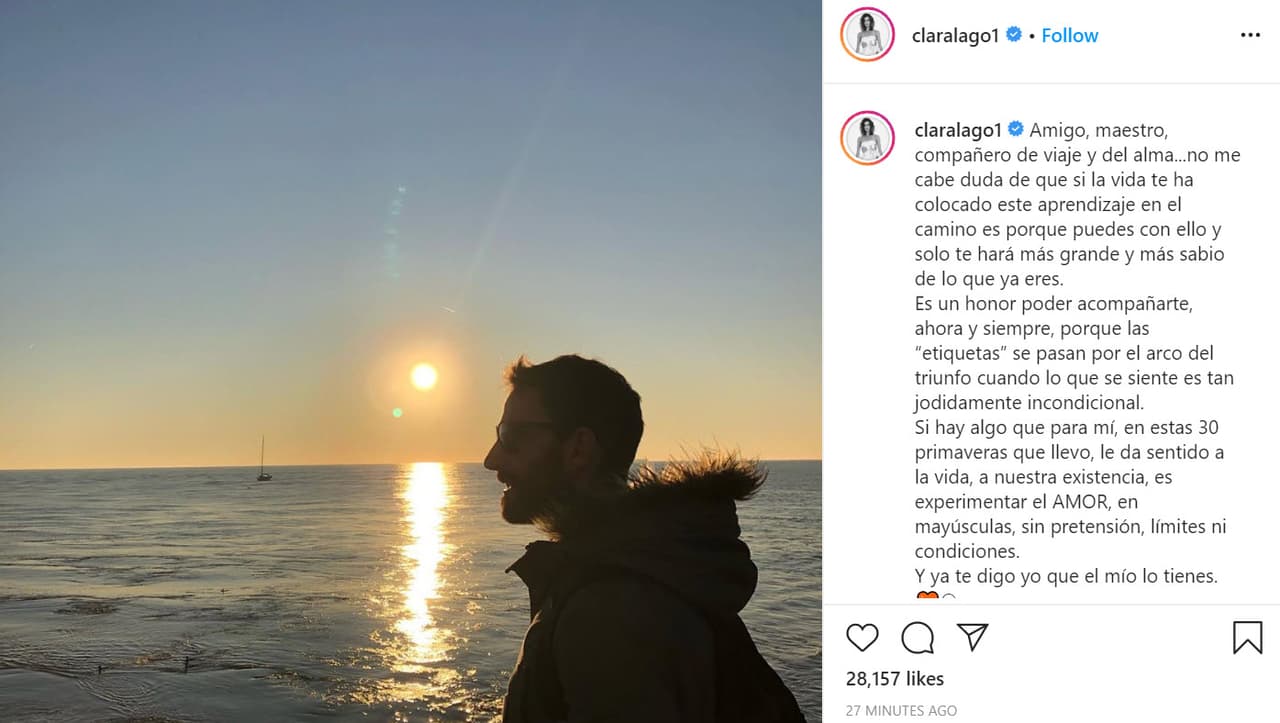 Precisamente la actriz española le dedicó 
<b><a href="https://www.instagram.com/p/B-KtCN3I5kG/" target="_blank">un mensaje</a></b> a través de Instagram en el que se comprometió a acompañar a Rovira en el proceso que ahora enfrenta. "Es un honor poder acompañarte, ahora y siempre, porque las 'etiquetas' se pasan por el arco del triunfo cuando lo que se siente es tan jodidamente incondicional".
<br>