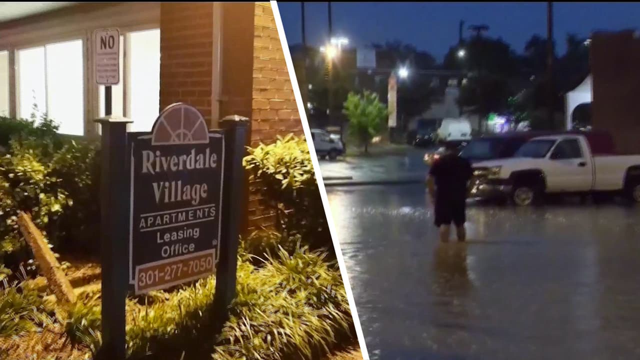 Lluvias dejan fuertes inundaciones en Washington DC, Maryland y Virginia