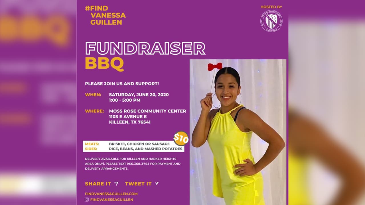 Personas cercanas a la familia Guillén se han preocupado por organizar eventos para recoger fondos y seguir apoyándolos en su lucha por encontrar respuestas a la desaparición de la soldado hispana.