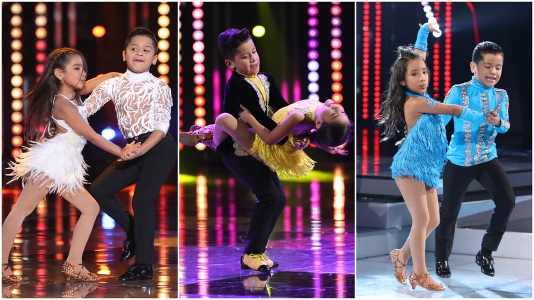 Jeanpaul y Ashley, los pequeños con los pies más rápidos de la competencia