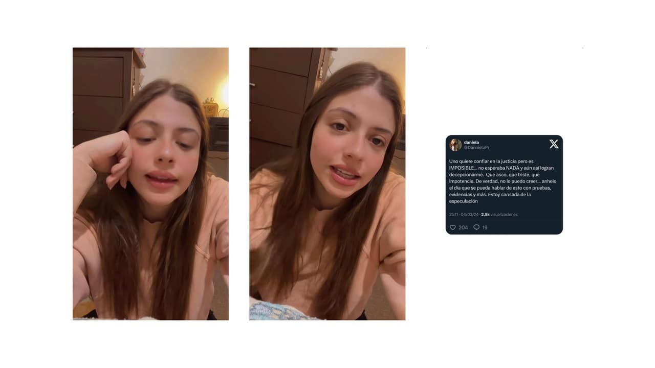 Daniela Parra dijo estar decepcionada de la justicia mexicana.