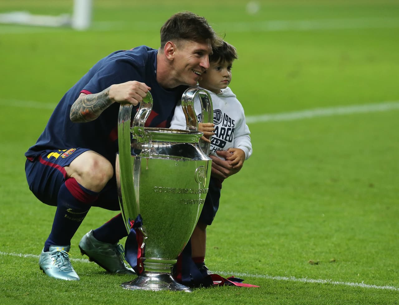 Sin duda, estos futbolistas son unos buenos padres que nos dejan claro la importancia de sus hijos en sus triunfos y en su vida.