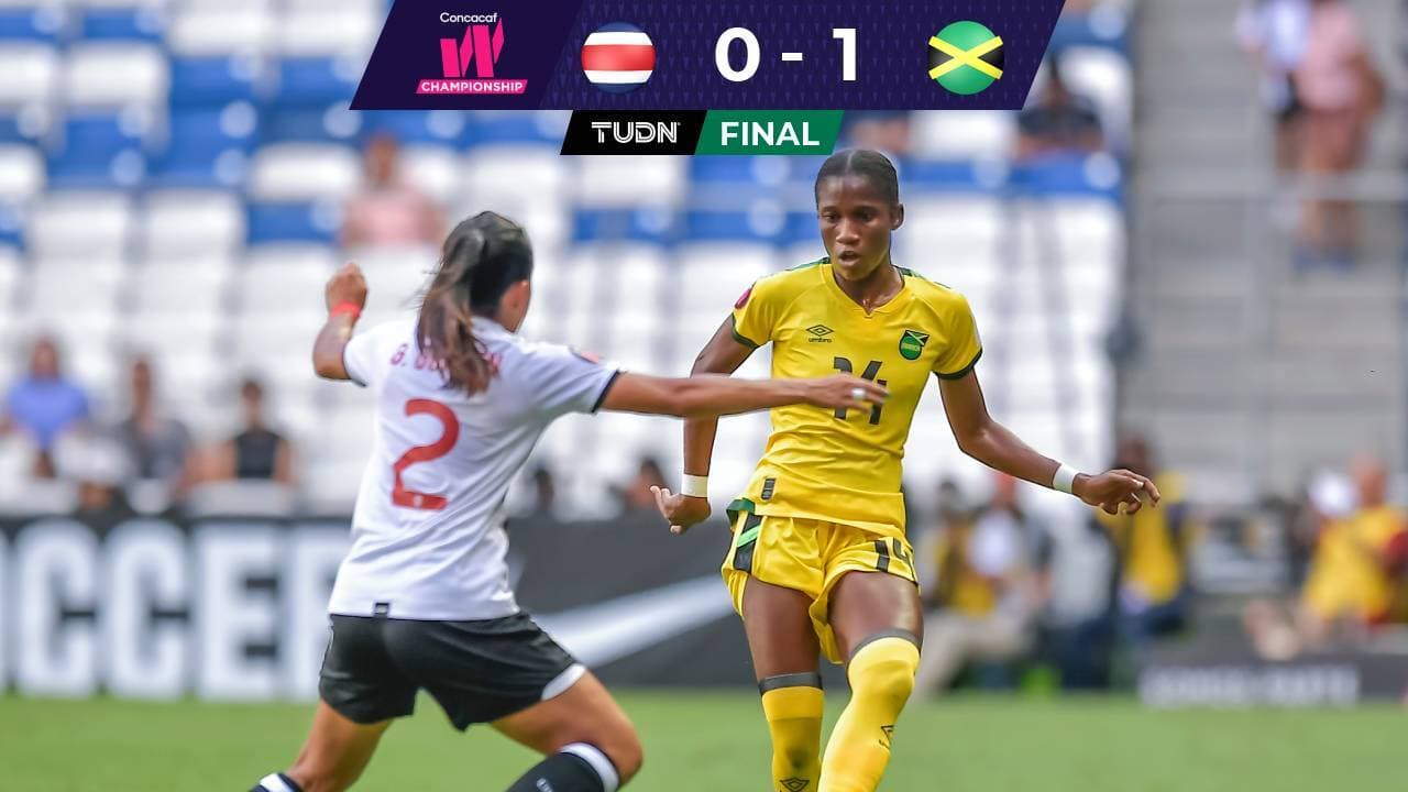 Jamaica derrota a Costa Rica en tiempo extra y mantiene con vida el sueño olímpico