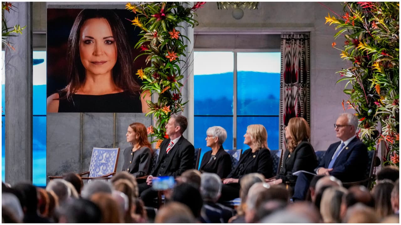 Expectativa ante posible aparición de María Corina Machado en Oslo