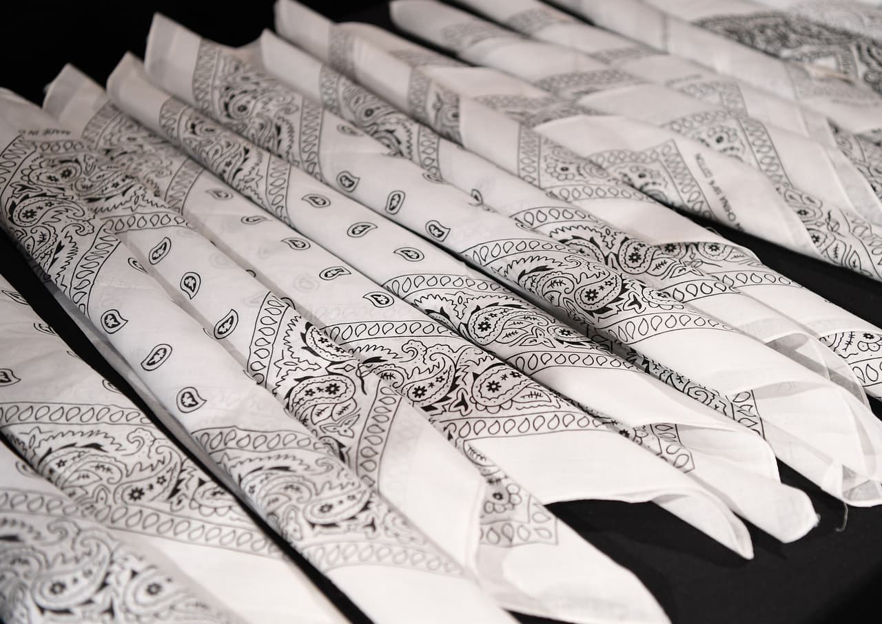 Estas bandanas blancas fueron un símbolo en la Semana de la Moda. Modelos, diseñadoras, y asistentes las usaron para mandar "una declaración clara en apoyo a la unidad y la inclusividad en medio de la creciente incertidumbre y una peligrosa narrativa de división".
<br>