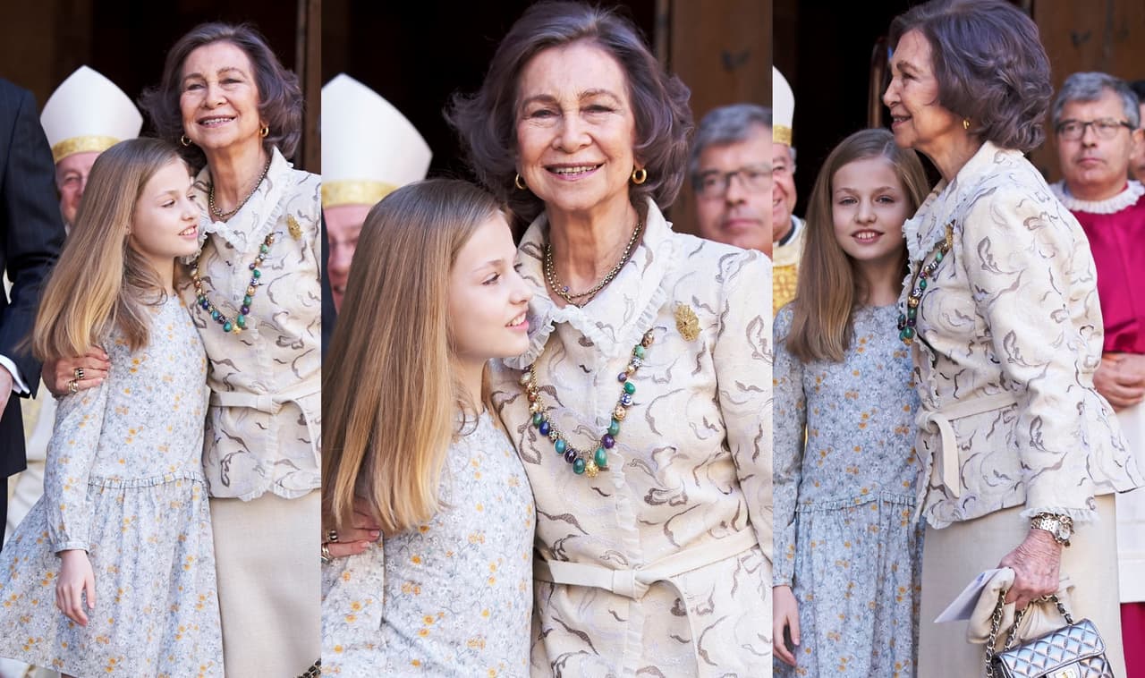 El intercambio de palabras, aunque breve, parece incluir una pregunta de Letizia a Sofía: "¿Dónde vas?, ¿dónde vas tú delante?". La reina emérita dice, según esa interpretación, "muy bien, muy bien", mientras sujeta a la infanta Leonor, a la que termina por dar un beso en la cabeza.