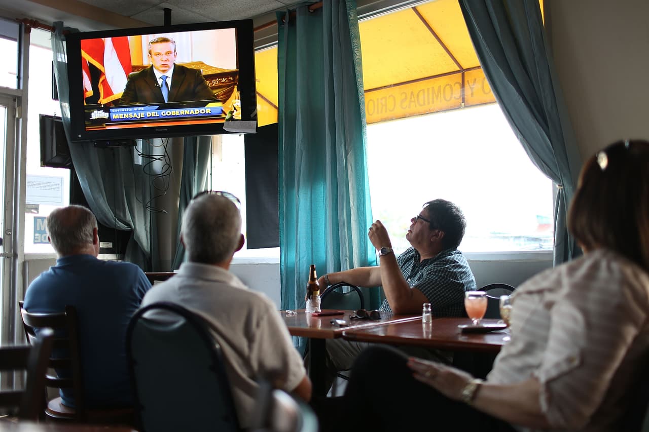 Incertidumbre en Puerto Rico tras anuncio del primer impago