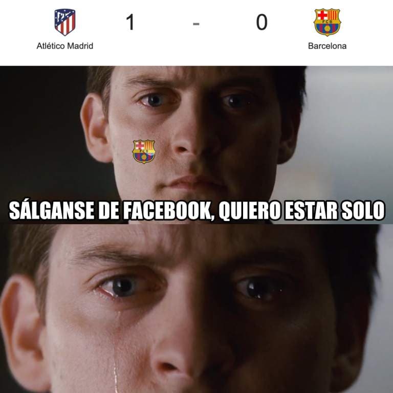 Ter Stegen y Messi fueron el blanco de los memes | Así reaccionaron las redes sociales tras la dolorosa derrota blaugrana ante el Atlético de Madrid.