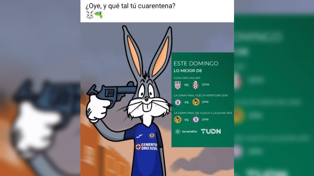 Así es como los memes se aprovechan de Cruz Azul y de sus aficionados a pesar del coronavirus.