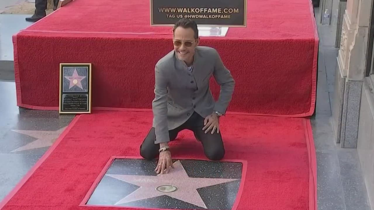 ¡Marc Anthony paraliza Hollywood!: No creerás lo que hizo al recibir su estrella en el Paseo de la Fama