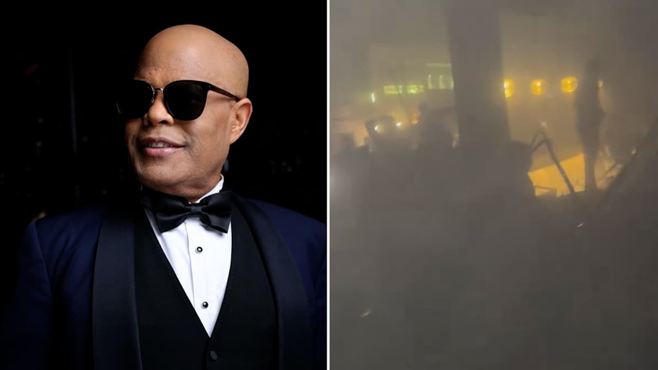 Sale a la luz nuevo video del desplome en concierto de Rubby Pérez: “¡Se cayó el techo completo!”