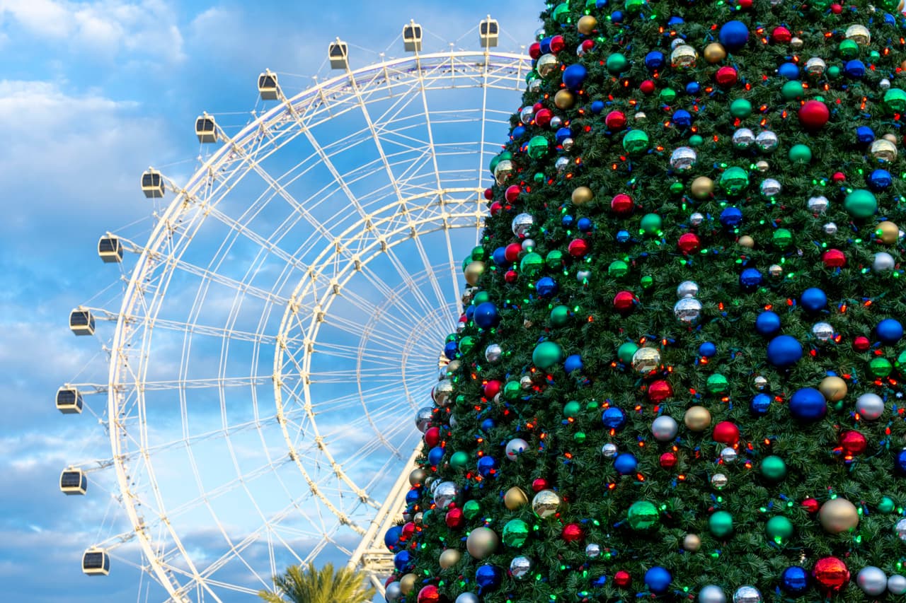 Nieve, fotos con Santa y espectáculos: así será la Navidad 2025 en ICON Park Orlando