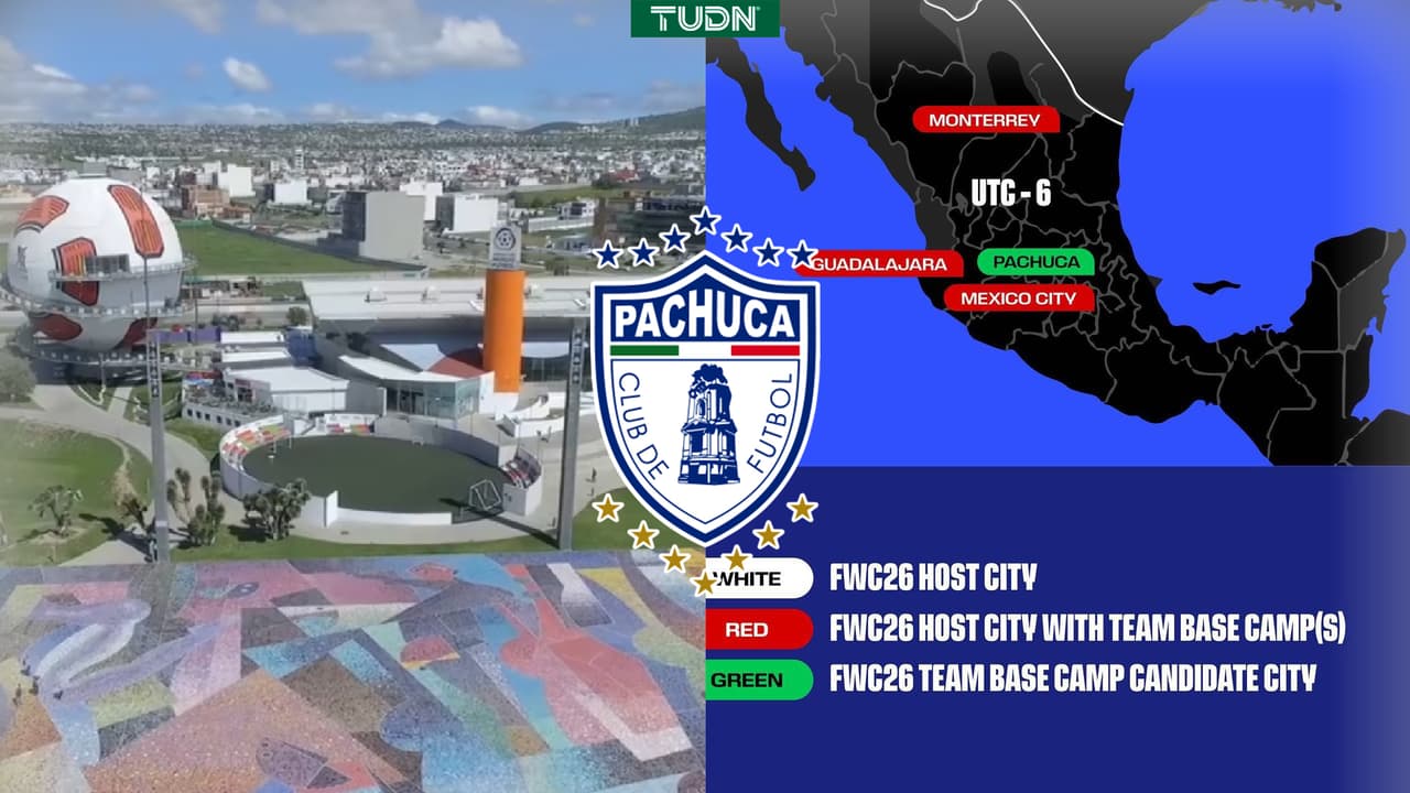 Pachuca, cerca de albergar a una selección mundialista