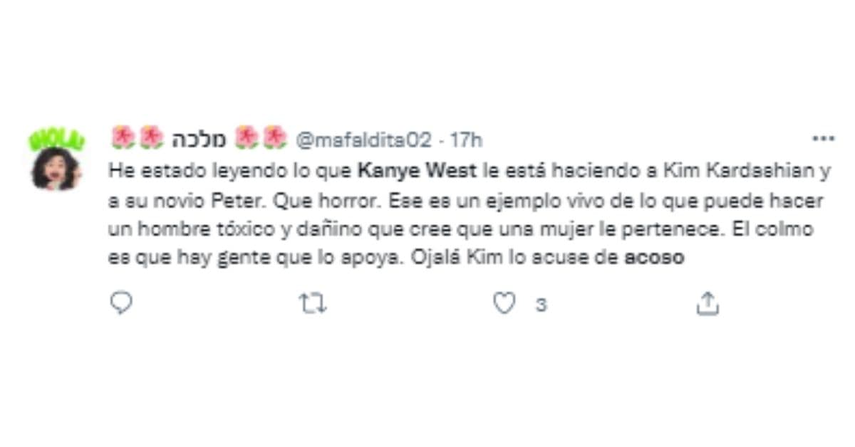 reacción de otra usuaria