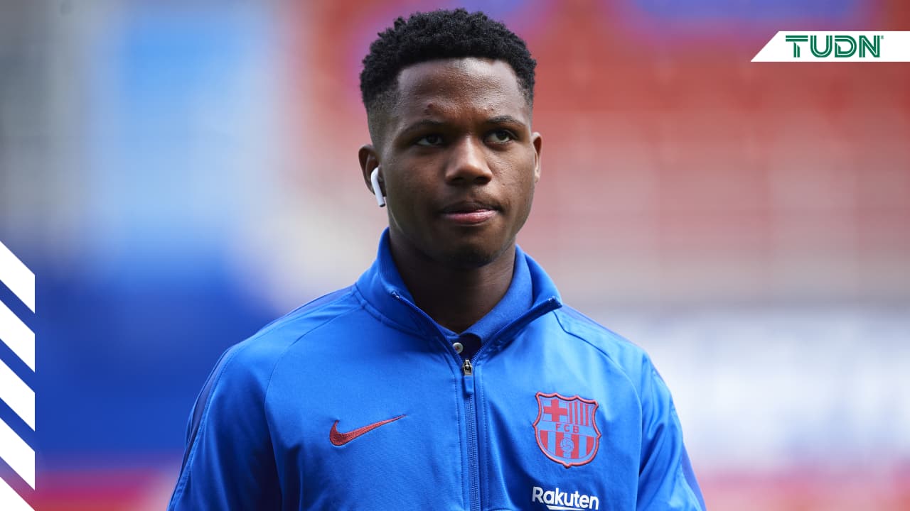 Circula foto de Ansu Fati con playera del Madrid