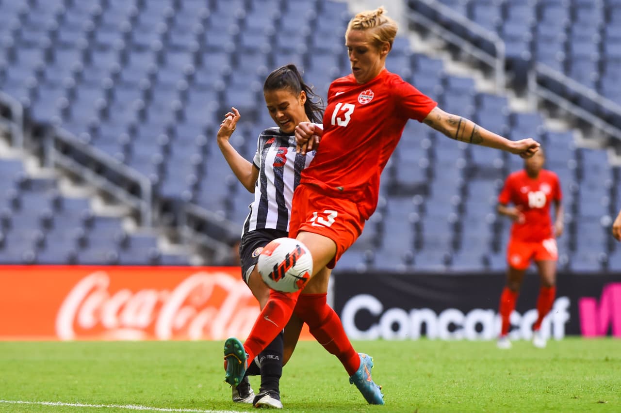 Canadá no permitió que Costa Rica diera la sorpresa y las venció 2-0 en el Estadio BBVA de Monterrey para así sellar su pase a Semifinales del Clasificatorio Femenil Concacaf W con paso perfecto.