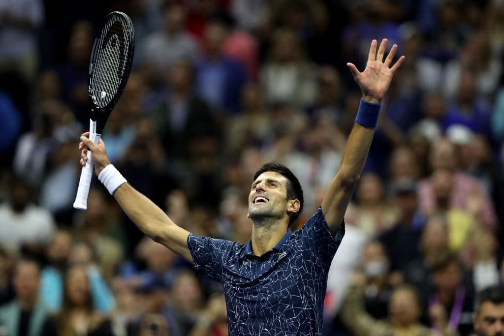 Fue la octava final que disputó Djokovic en un US Open, la primera contra Del Potro.