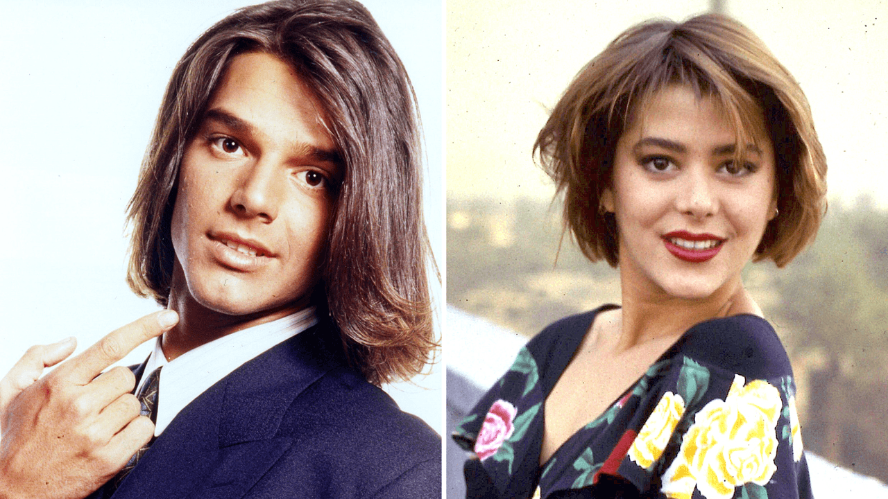 Ricky Martin y Alejandra Guzmán