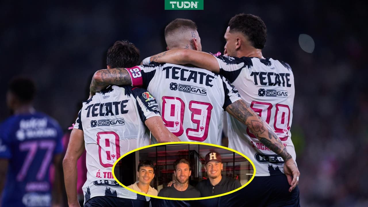 Sergio Ramos se reencuentra con Rayados