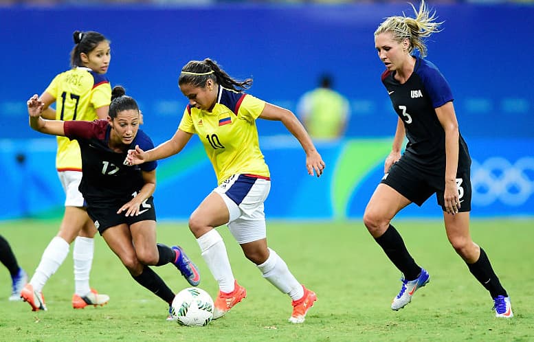 Estados Unidos empató 2-2 con Colombia
