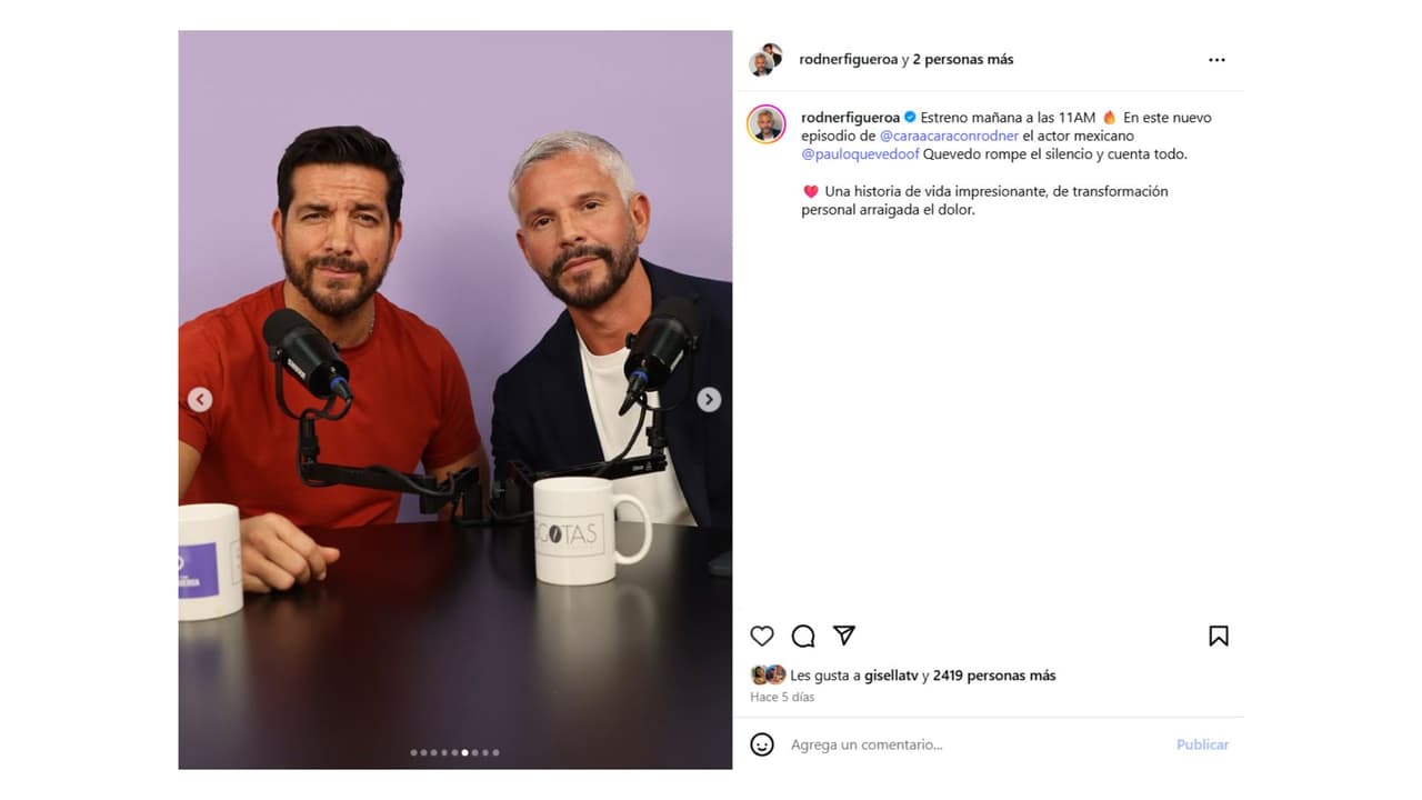 Paulo Quevedo y Rodner Figueroa.