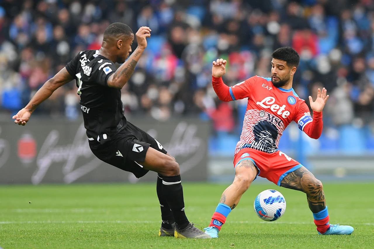 Napoli le remontó 2-1 al Udinese con un doblete de Victor Osimhen en la Jornada 30.