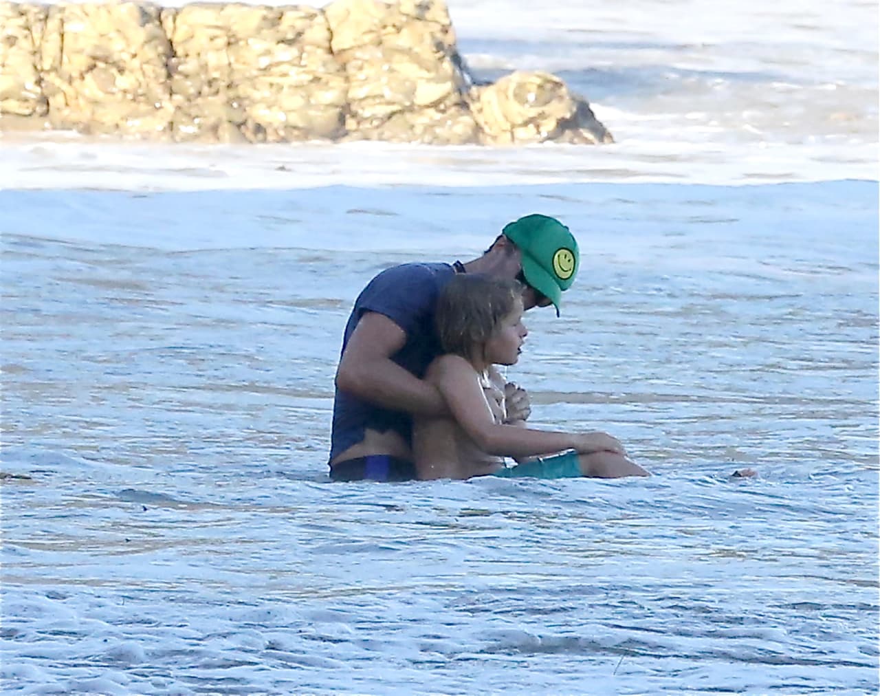 Y seguramente le dijo algunas cosas que lo tranquilzaran.