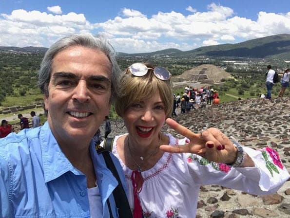 Su último gran amor fue Lorenzo Lazo Margáin, un economista mexicano que se desempeñó como jefe de la oficina de gobierno de Veracruz en el sexenio de Miguel Alemán Velasco y que actualmente forma parte de la firma de abogados Alemán Velasco y Asociados.