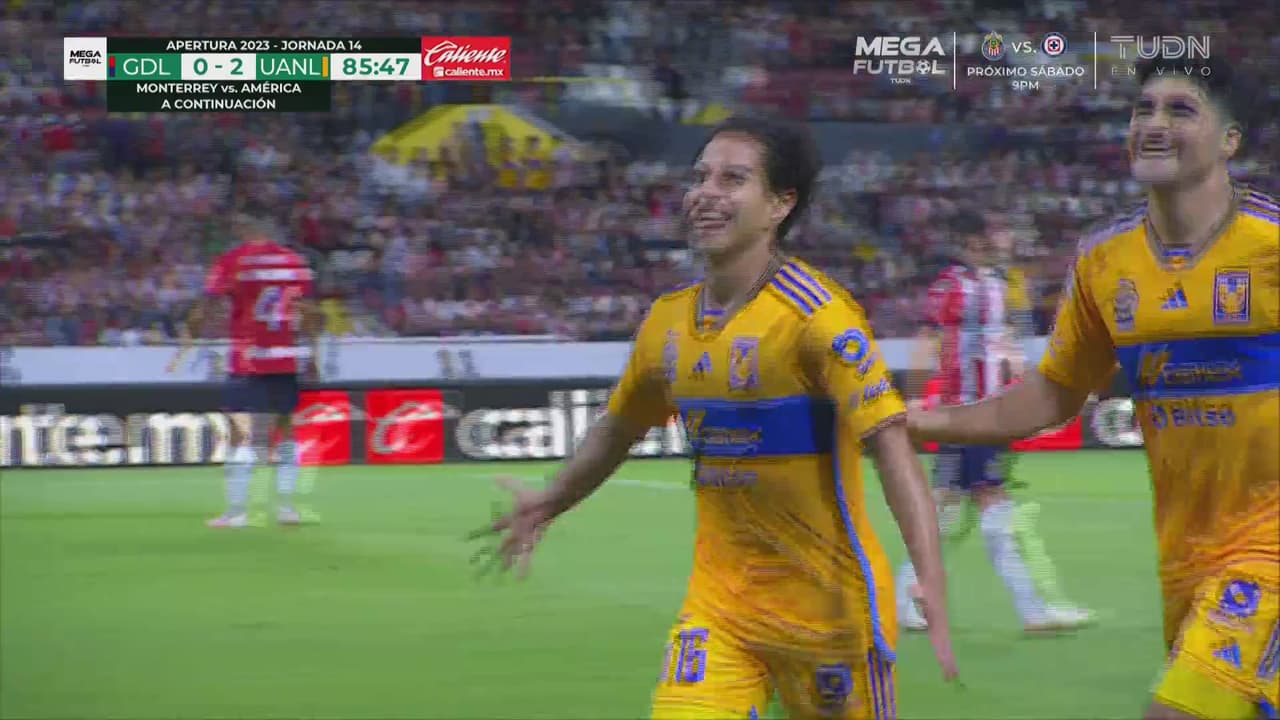 ¡Golaaazo de Láinez! El tercero de Tigres