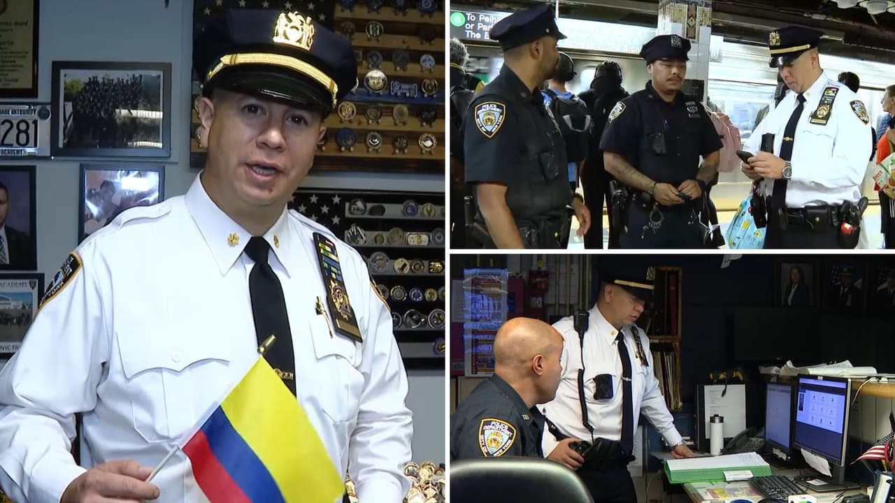 Él es Joe Pulgarín el inspector hispano que se encarga de cuidar a los pasajeros del subway en NY