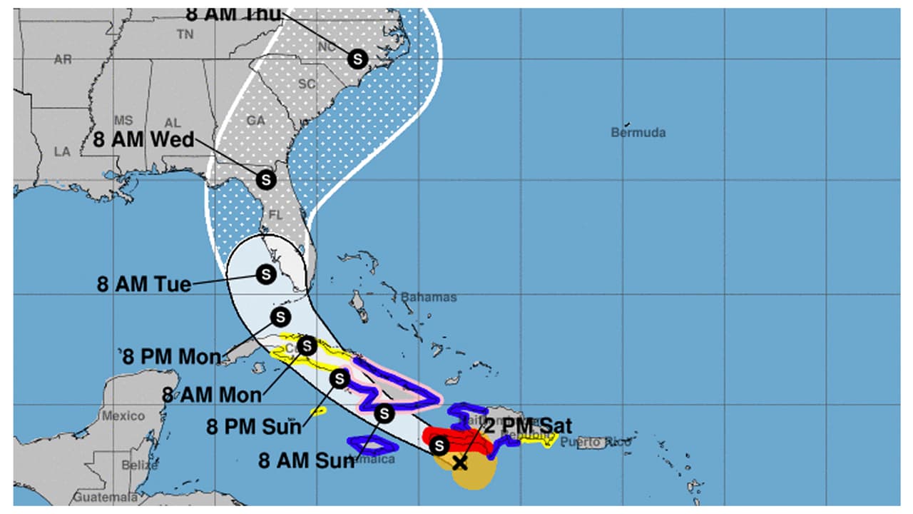 Tormenta Tropical Elsa traería fuertes lluvias al sur de Florida 