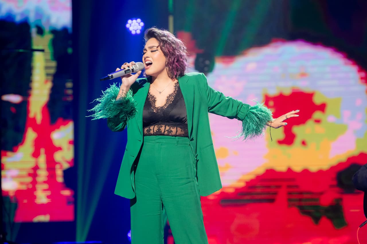 La peruana Joaquina Carruitero fue una de las sorpresas de la noche por su historia y por la reacción de los jueces ante su actuación.