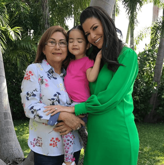 Entre el amor de Giulietta, y de su mamá que estuvo de visita, Ana se siente muy consentida.