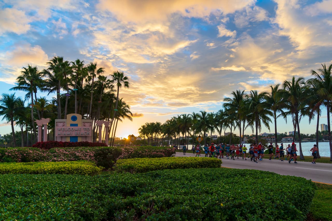 El recorrido incluye varias calles de la zona turística de la playa y otras de Miami, incluyendo el MacArthur Cswy y Julia Tuttle Causeway.
<br>