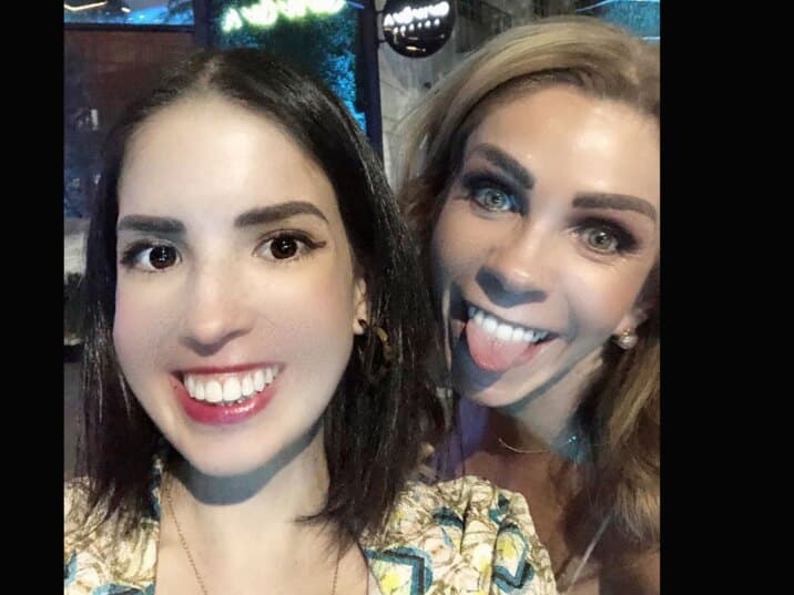 Rocío Sánchez Azuara y su hija Daniela.