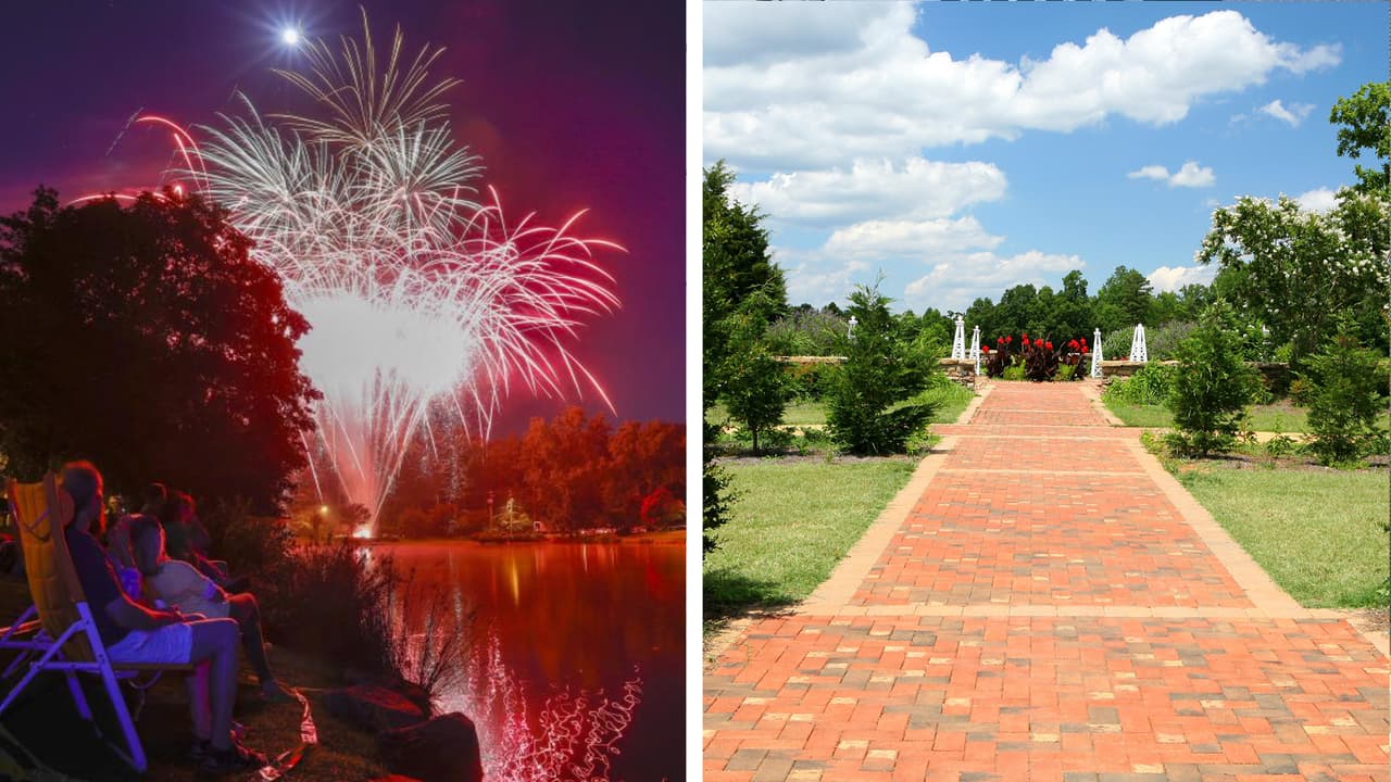 Fuegos artificiales y cine al aire libre: Wake Forest reanuda estos eventos presenciales
