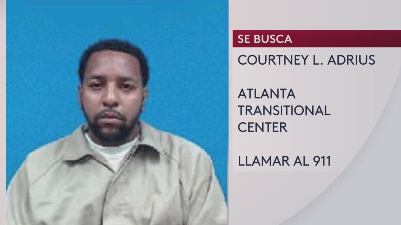"No se le acerquen": reo se fuga de instalación penitenciaria de Atlanta
