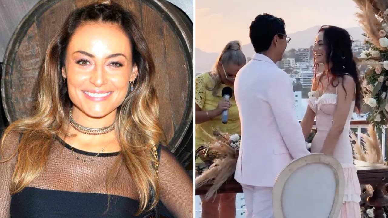 Así fue la espectacular boda de Marimar Vega: llena de celebridades y con vista al mar