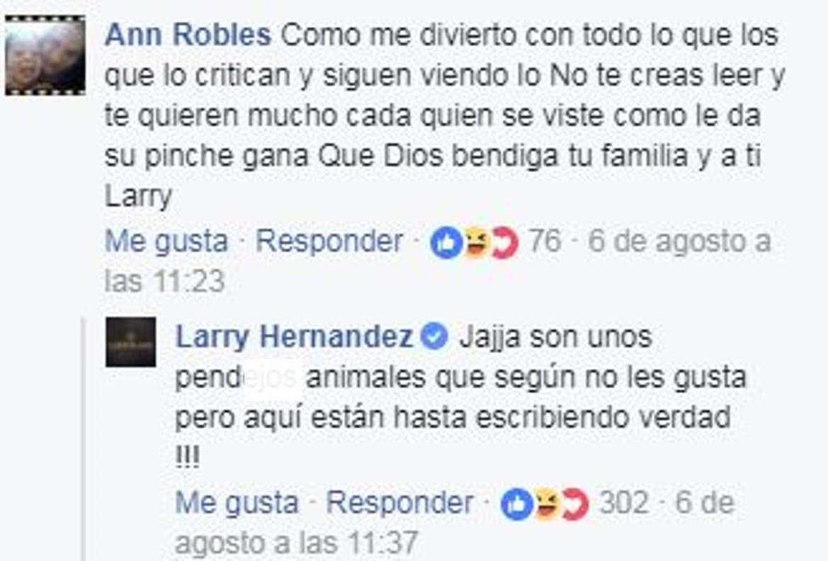 Incluso, le respondió a quienes lo defendieron y aprovechó para volver a insultar a quinenes lo criticaron.