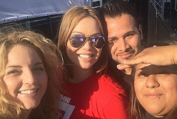 Chiqus fue una de las más solicitadas pro los fans para tomarse una selfie.