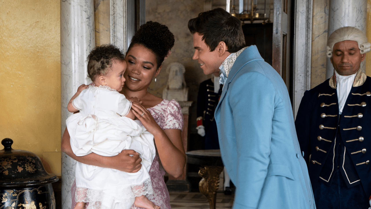 Ruby Barker en el papel de Marina Thompson en 'Bridgerton'.