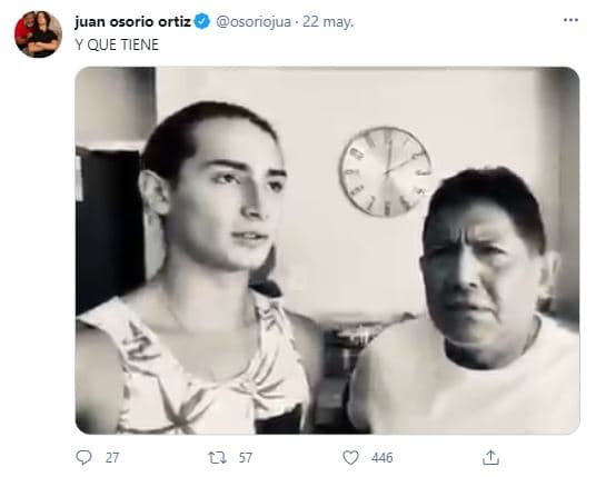 Juan Osorio y Eva Daniela han sido duramente criticados en redes sociales por la diferencia de edades, pues mientras el productor tiene 63 años, ella tiene 26.