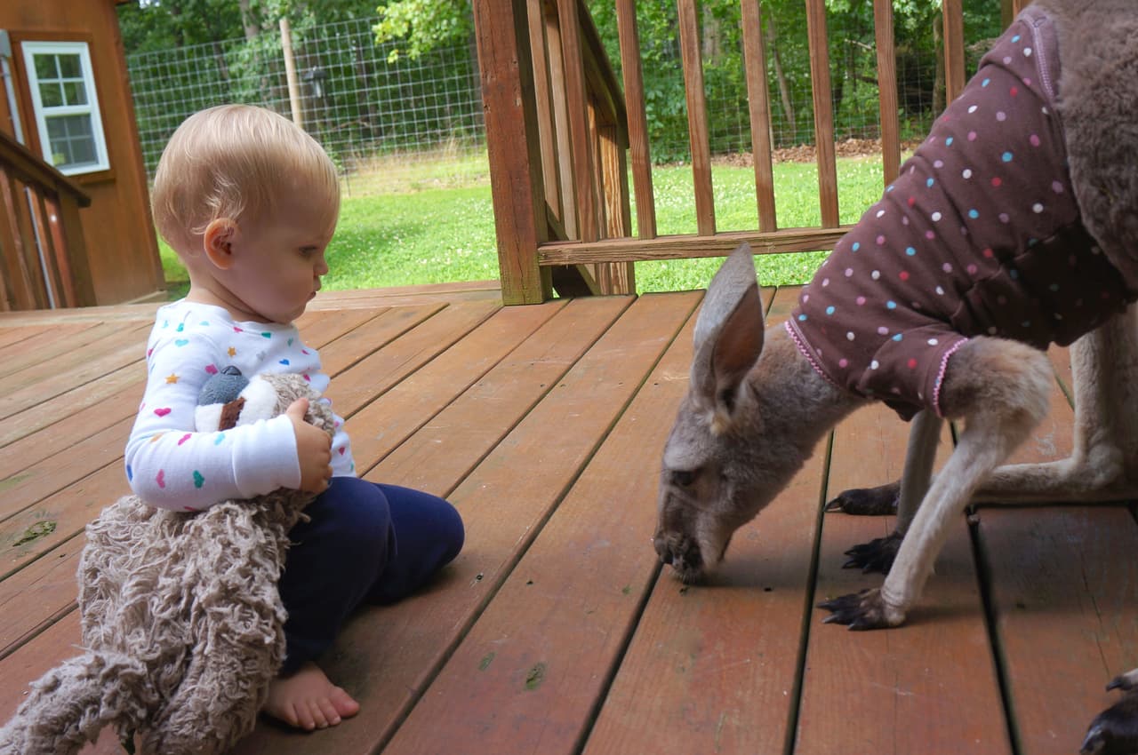 Estas dos pequeñas son muy felices.